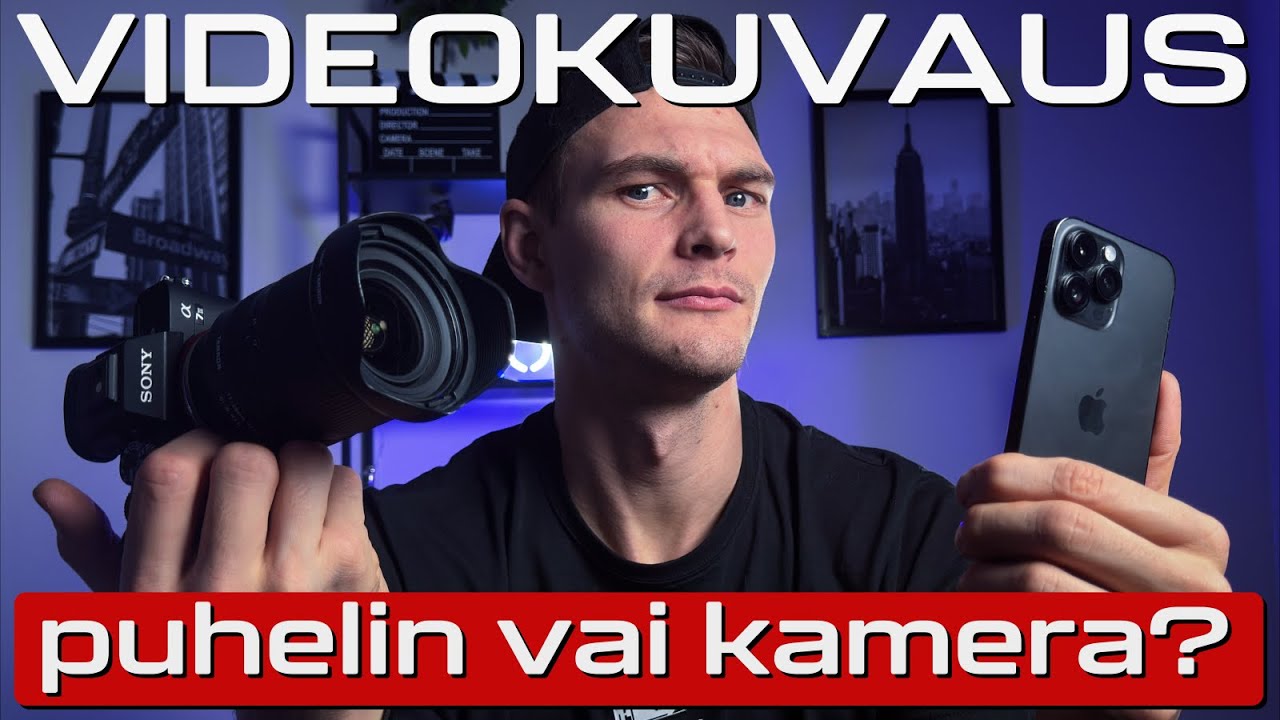 🎬 Kamera vai puhelin? 🎥 Videon kuvaaminen puhelimella – plussat ja ...