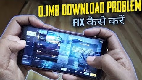 BGMI Map Download Problem | Download failed due to network error | How to solve?
