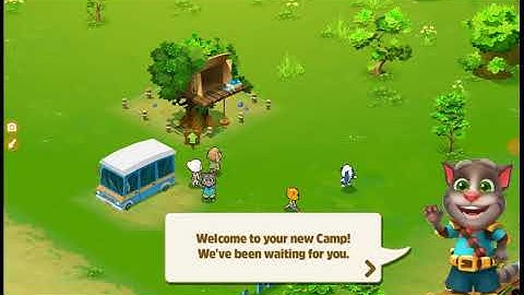 New game - Talking Tom Camp #Part1