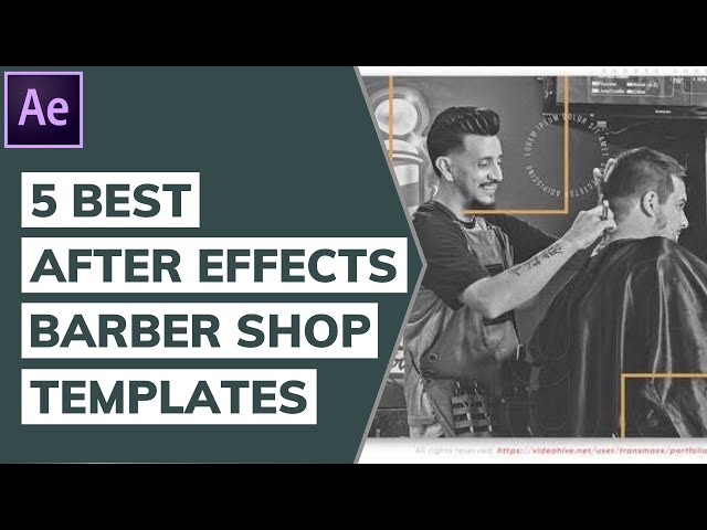 FREE) Videohive Barber Shop XO 32462544 - Free After Effects