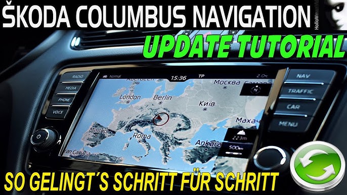 2015 Skoda Octavia III RS Columbus Navigationssystem