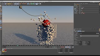 Wracking Ball in Cinema 4D Tutorial