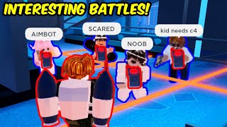 8 Minutes of Interesting Roblox Jailbreak Battles