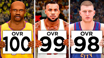 Scoring With The Highest Rated Player In Every NBA 2K