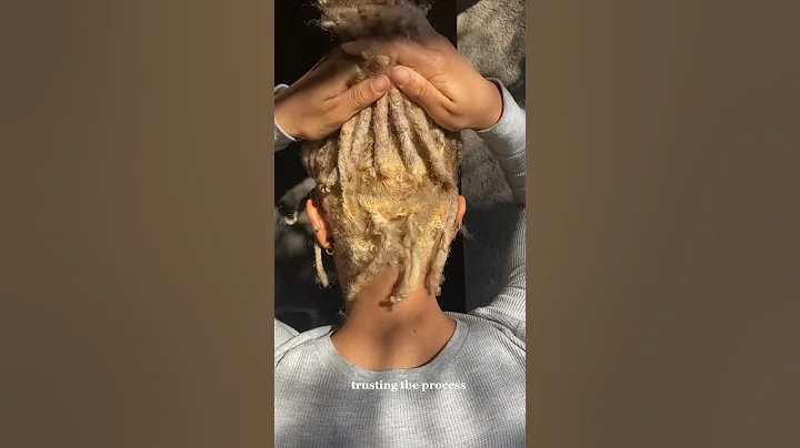 Loc journey from the beginning pt.15 #hairtips #naturalhair #shorts