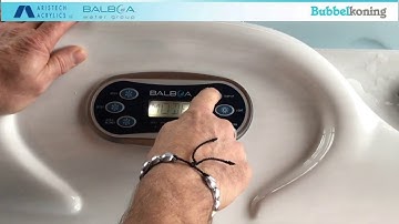 Instellen Ready Mode Balboa TP600 Display