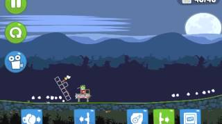 Chick Gets Nailed by Wood (Bad Piggies) screenshot 3