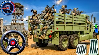 Army Truck Driving Cargo Games - US Army Truck Driving Realistic! Simulator Andriod Gameplay screenshot 4