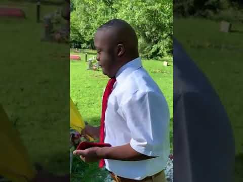 Teen With Special Needs Visits Late mother on his Graduation - 1128099