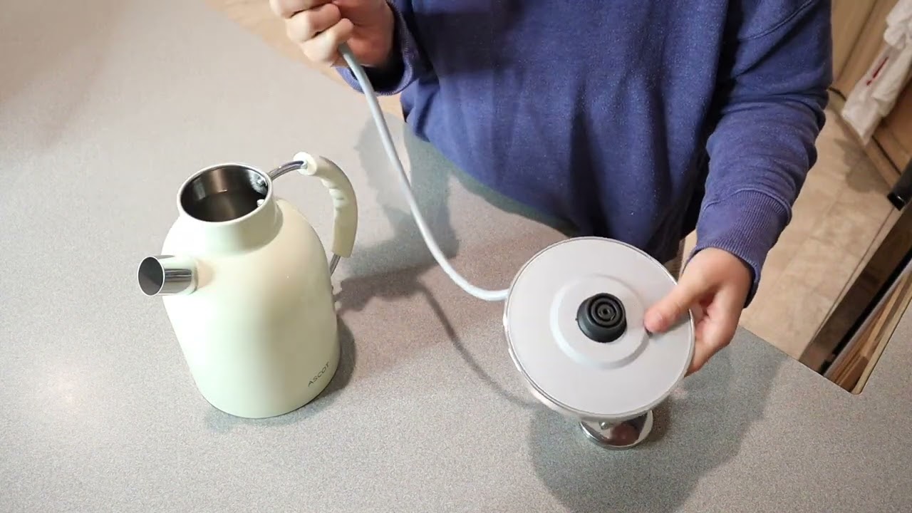 Ascot Electric Water Kettle Unboxing & Setup 