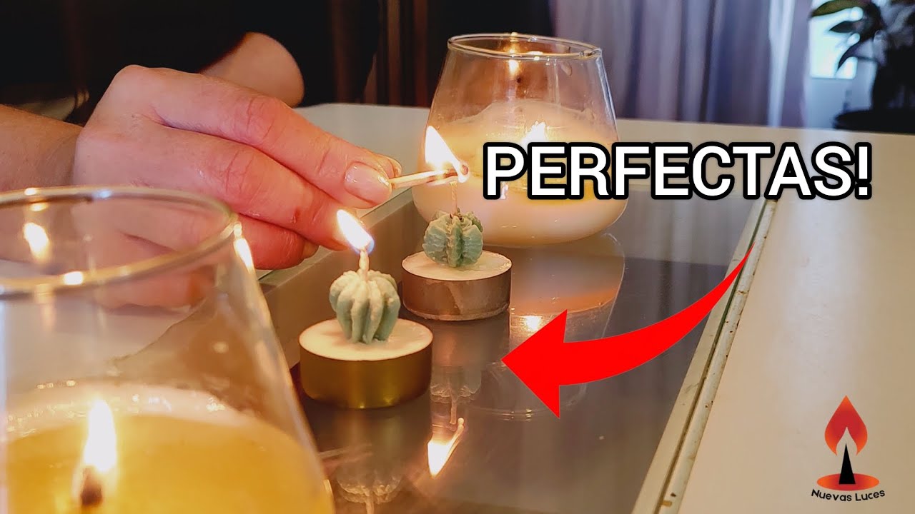 COMO HACER VELAS DE NOCHE CON CERA DE SOJA - YouTube