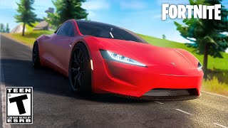 New Tesla Vehicle in Fortnite