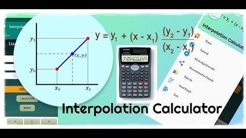 how to solve interpolation  using scientific calculator fx-991 ms/Interpolation tricks/fx 100ms