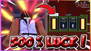 Jujutsu Infinite New How To Get 500% Luck Get Domain Shard & Maximum Scroll Fast! (CODES)