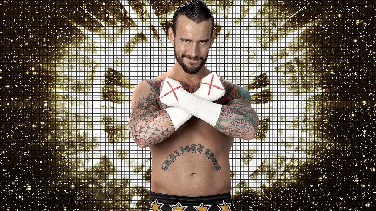 WWE CM Punk Theme Song "This Fire Burns" (Low Pitched)