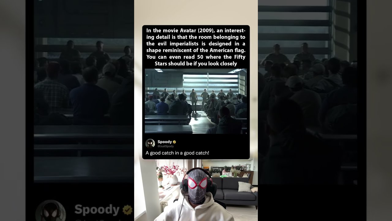 In Avatar 2009 If You Look Closely On The Troopers Room