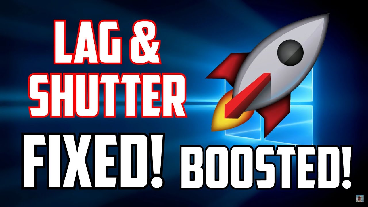 How to fix lag on pc games windows 10 Windows 10 lag fix 2021 All
