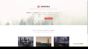 Angora - Responsive One Page Parallax WordPress Theme shortcode translation Website Builder
