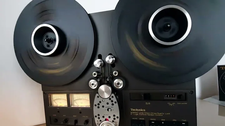 Technics RS-1506US Stereo Reel to Reel Tape Recorder, 1980