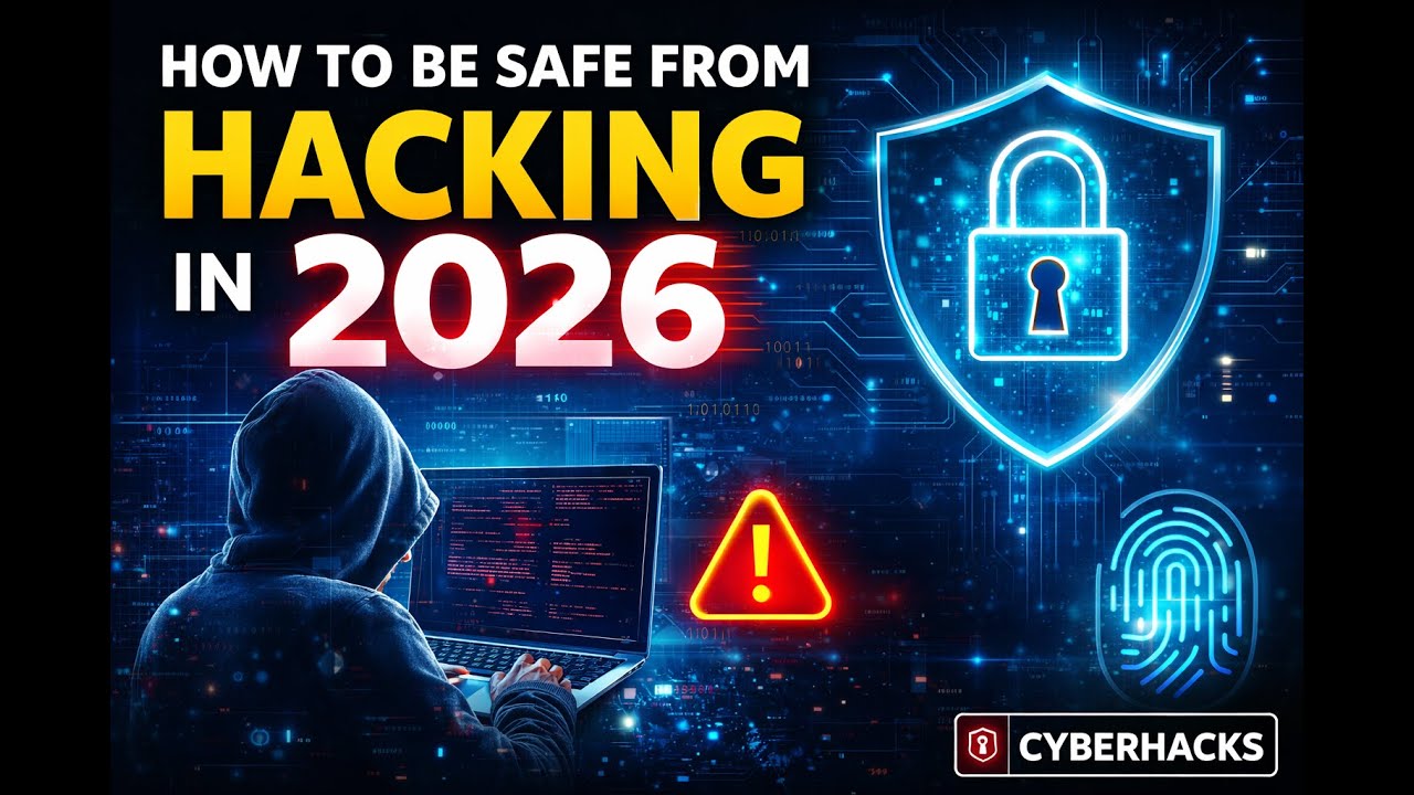 How to Be Safe From Hacking in 2026 | Complete Cyber Security Guide