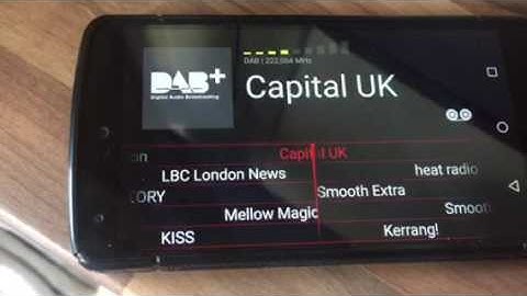 Dab radio London wavesink Plus