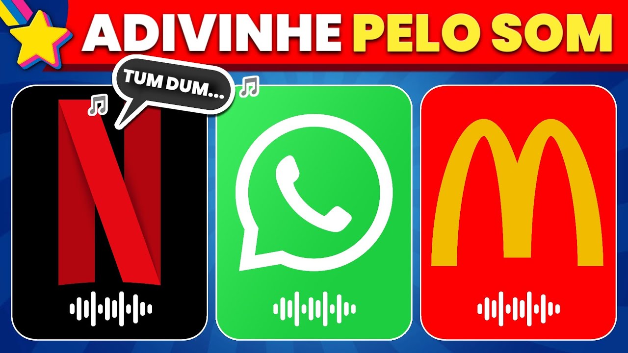 👂🏼TESTE SUA MEMÓRIA AUDITIVA 🧠👀 | Adivinhe a MARCA pelo SOM 🔊🔥
