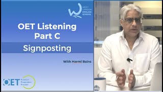 OET Listening Part C: Signposting