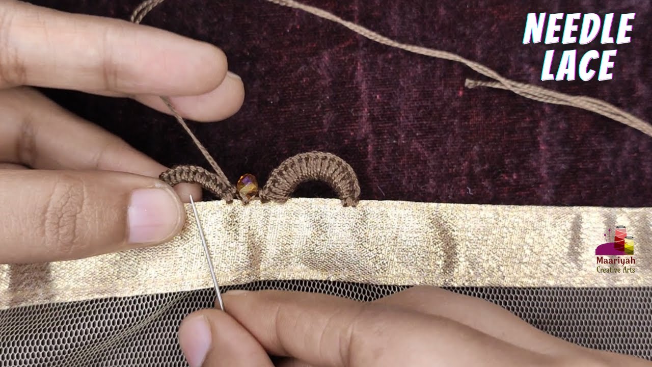 Needle Lace | سوئی دھاگے کی لیس | सुई धागे की लेस - 516
