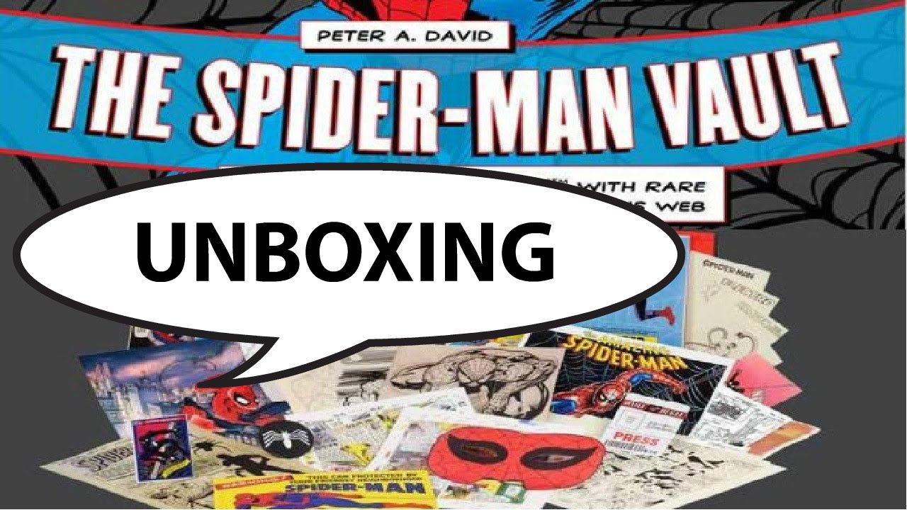 Unboxing y Reseña Spider-Man Vault (a Museum-in-a-book) - YouTube
