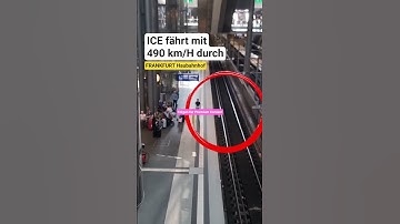 Frankfurt Hauptbahnhof ICE Unfall
