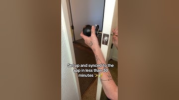 Say goodbye to lost key drama! 🔐✨ #smartlock #smarthome #doorlock #security #tiktokmademebuyit