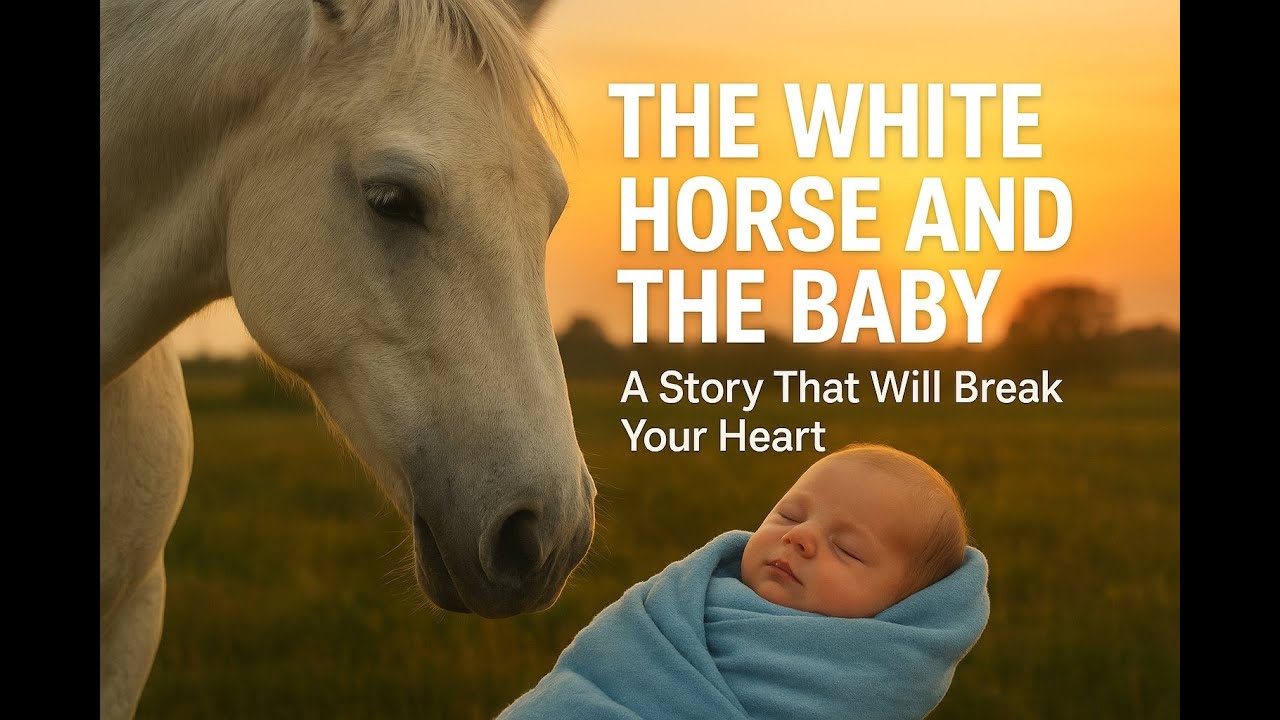 The White Horse and the Baby – A Heart-Touching True-Like Story That Will Make You Cry