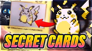 CARDS YOU HAVE NEVER SEEN BEFORE! - SECRET Pokemon Cards In My Collection!