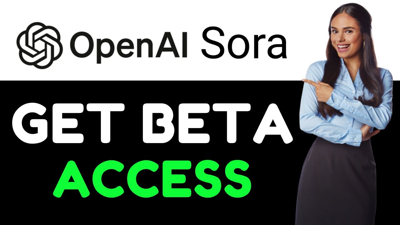 HOW TO GET SORA AI BETA ACCESS 2024! (FULL GUIDE) - YouTube