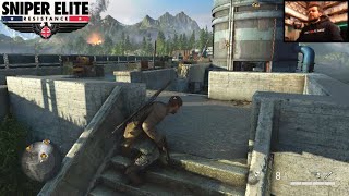 SNIPER ELITE: RESISTANCE, awesome shots 🎖️ GAMEPLAY in Spanish (PC / PS5 / XBOX Series)