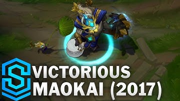 Victorious Maokai (2017) Skin Spotlight - League of Legends