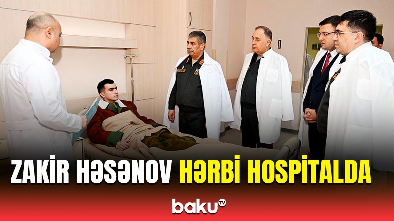 Müdafiə Nazirliyinin rəhbər heyəti Baş Klinik Hospitalı ziyarət etdi