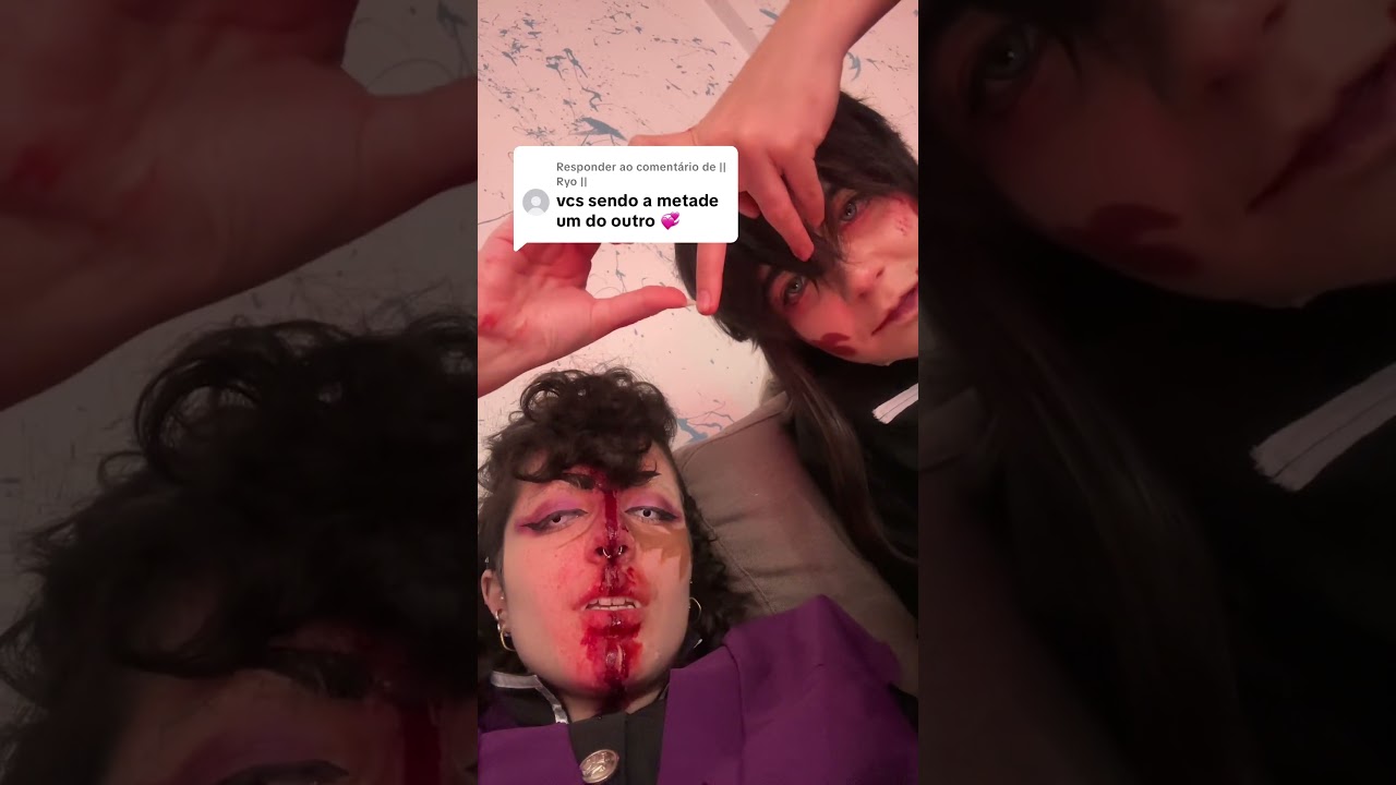 Genya e tokito pela metade #genya #kimetsunoyaiba