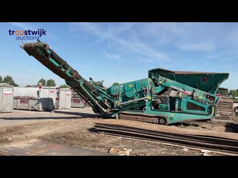 Powerscreen warrior 800 - zeef - auction 38514 lot 8