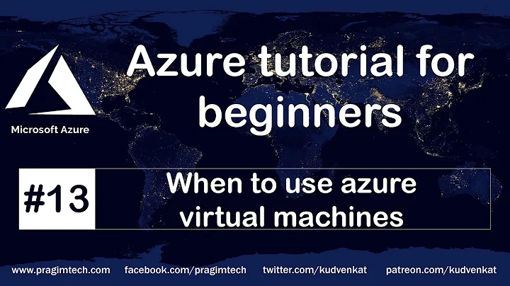 When to use azure virtual machines