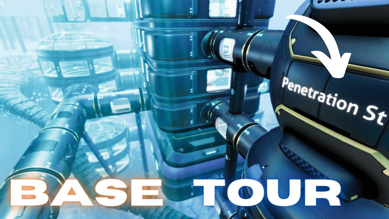 The finest and biggest base in Subnautica Below Zero Base Tour YouTube