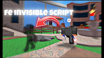 Best Fe Invisible Script works for any game* | Roblox