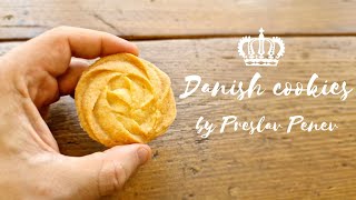 : Danish cookies! By far, easiest butter cookies ever exist. |      !