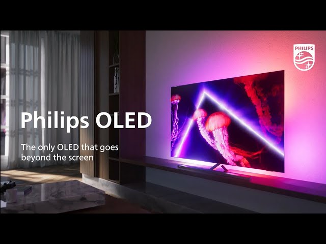 Philips OLED 807 4K UHD Android TV | The Only OLED That Goes Beyond The  Screen - YouTube