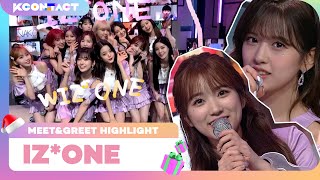 IZ*ONE (아이즈원) | MEET&GREET HIGHLIGHT | S1 | KCON:TACT SPECIAL WEEKS 🎅