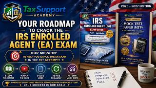 IRS EA Exam Preparation Strategy 2026-27|5-Step Study Plan to Pass the IRS Exam in First Attempt