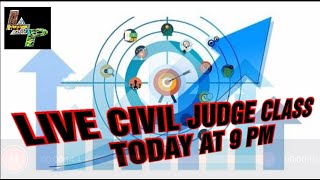 INDIAN CONTRACT ACT 1872/JMSC/ONLINE CLASS OF CIVIL JUDGE//SESSION-XIII/प्रारम्भिक परीक्षा तैयारी