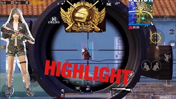 [PUBG Mobile] 4.5 finger gyro 3D touch iPhone8 Moments#33