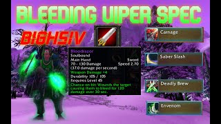 Season Of Discovery- My Saber Slash PvP Spec "Bleeding Viper" Spec swords!! screenshot 5