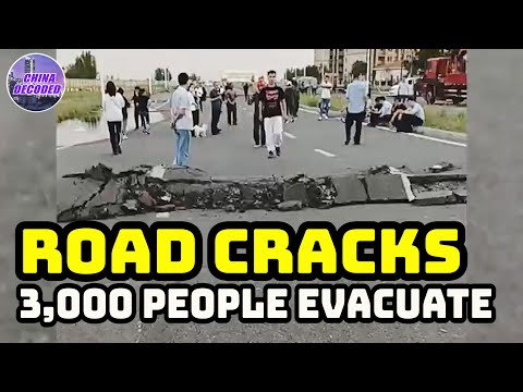 Tianjin Country Garden Community Road Cracks, 3,000 People Evacuate in the Middle of the Night
